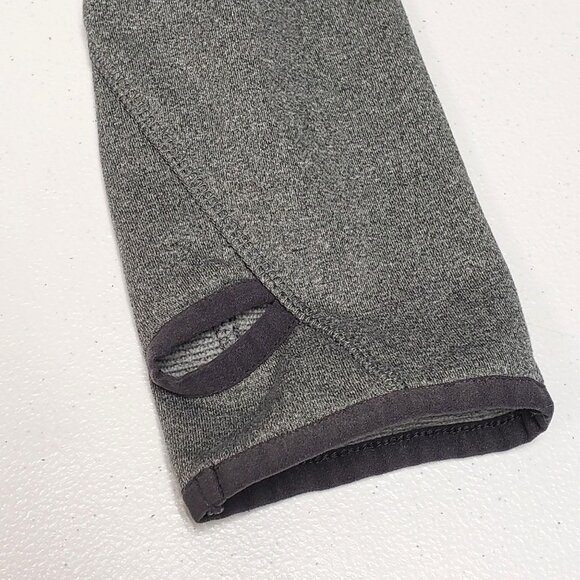 H&M Sport Womens Gray Full-Zip Hoodie Jacket with Pockets & Thumbholes Size L - Picture 5 of 11